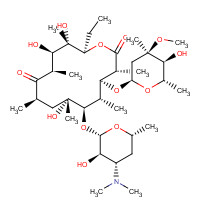 114-07-8 Erythromycin chemical structure