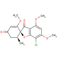 126-07-8 (+)-Griseofulvin chemical structure