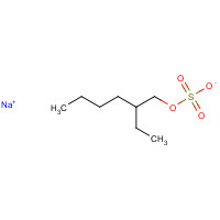 126-92-1 Sodium 2-ethylhexyl sulfate chemical structure