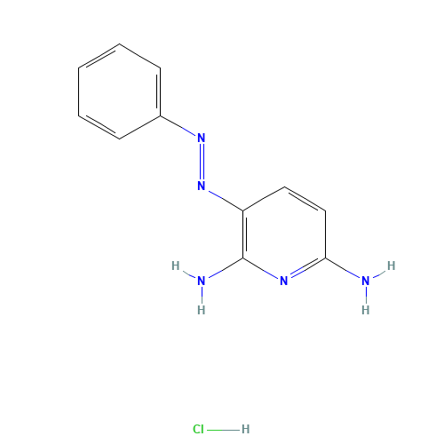 136-40-3 Phenazopyridine hydrochloride chemical structure