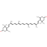 144-68-3 Zeaxanthin chemical structure