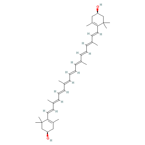 144-68-3 Zeaxanthin chemical structure