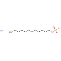 151-21-3 Sodium dodecyl sulfate chemical structure