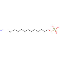 151-21-3 Sodium dodecyl sulfate chemical structure