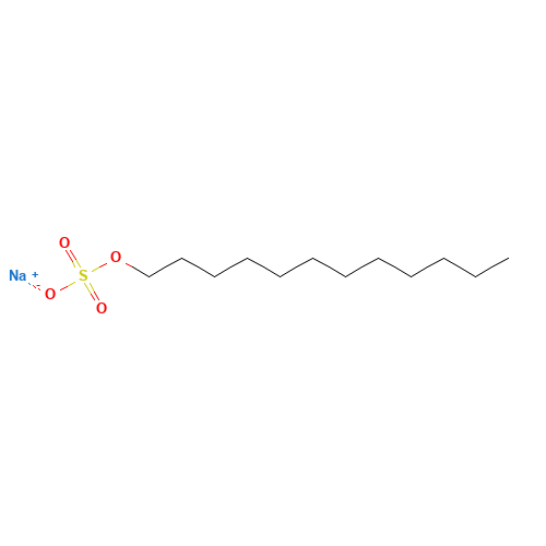 151-21-3 Sodium dodecyl sulfate chemical structure