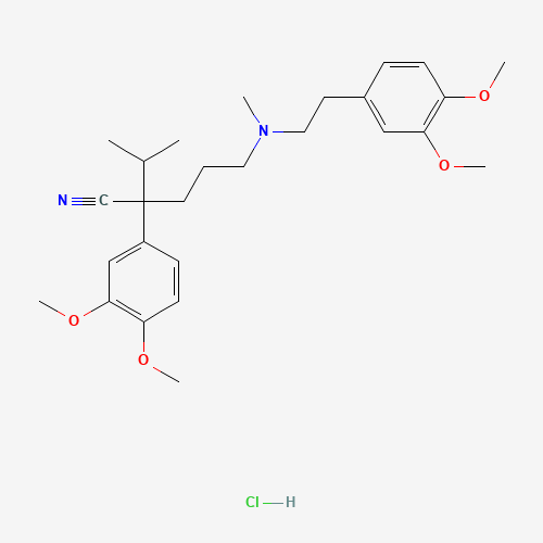 152-11-4 (+/-)-Verapamil hydrochloride chemical structure