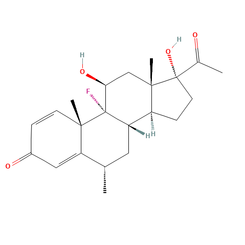 426-13-1 Fluoromethalone chemical structure