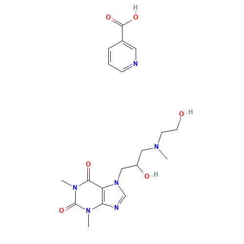 437-74-1 Xanthinol nicotinate chemical structure