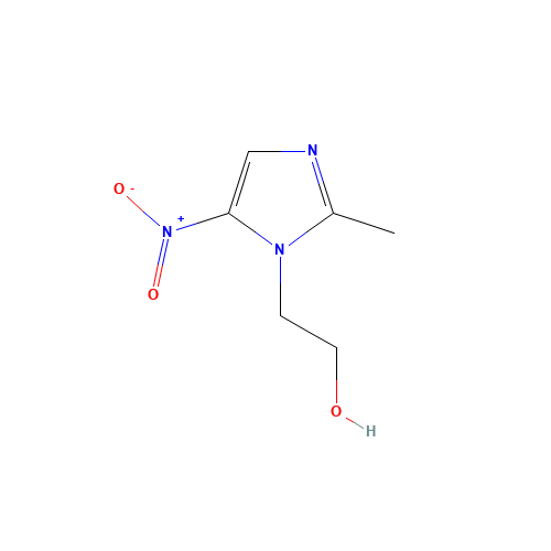 443-48-1 Metronidazole chemical structure