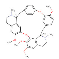 477-57-6 ISOTETRANDRINE chemical structure