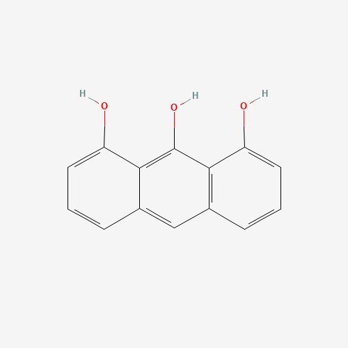 480-22-8 1,8,9-TRIHYDROXYANTHRACENE chemical structure