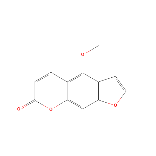 484-20-8 Bergapten chemical structure