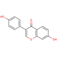 486-66-8 Daidzein chemical structure
