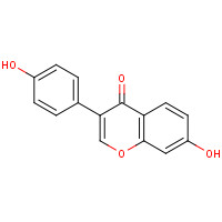 486-66-8 Daidzein chemical structure
