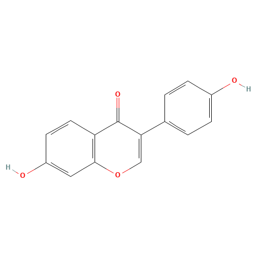 486-66-8 Daidzein chemical structure