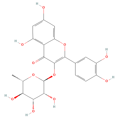 522-12-3 Quercitrin chemical structure