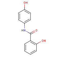 526-18-1 2-Hydroxy-N-(4-hydroxyphenyl)-benzamide chemical structure