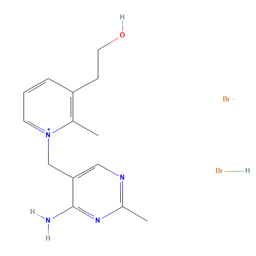 534-64-5 NEOPYRITHIAMINE HYDROBROMIDE chemical structure