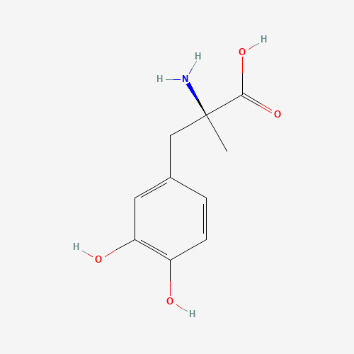 555-30-6 Methyldopa chemical structure