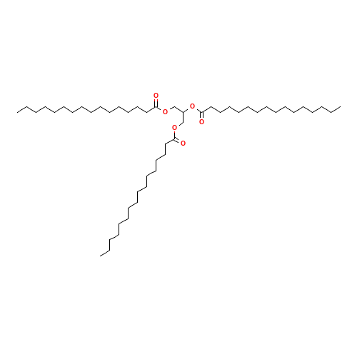 555-44-2 TRIPALMITIN chemical structure