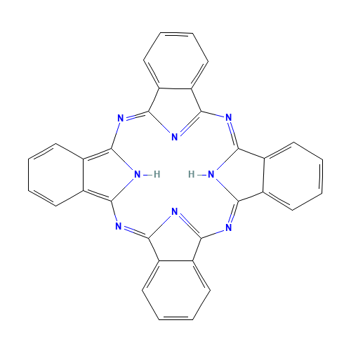 574-93-6 PHTHALOCYANINE chemical structure
