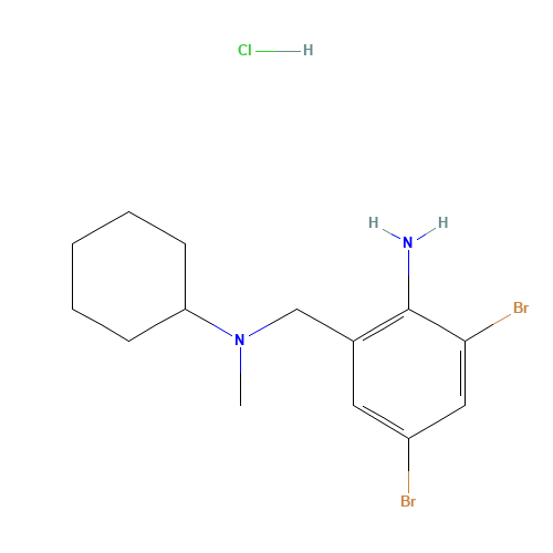 611-75-6 Bromhexine hydrochloride chemical structure