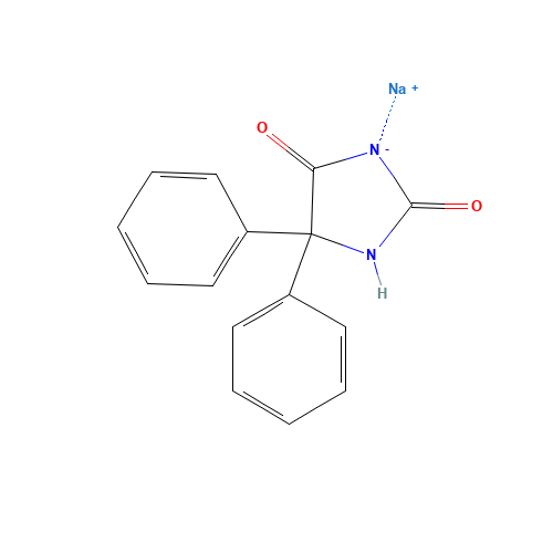 630-93-3 Phenytoin sodium chemical structure