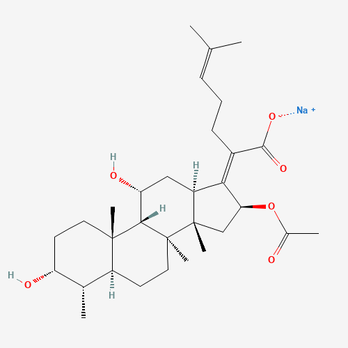 751-94-0 Sodium fusidate chemical structure