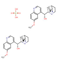 804-63-7 QUININE SULFATE chemical structure