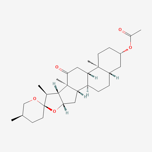 915-35-5 HECOGENIN ACETATE chemical structure