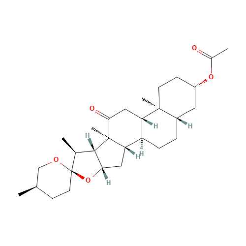 915-35-5 HECOGENIN ACETATE chemical structure