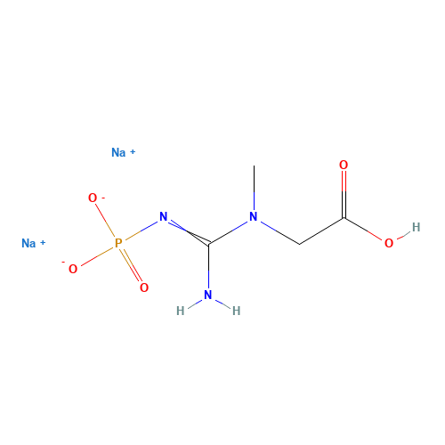 922-32-7 Creatine phosphate disodium salt chemical structure