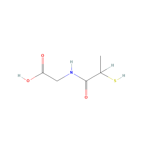 1953-02-2 Tiopronin chemical structure