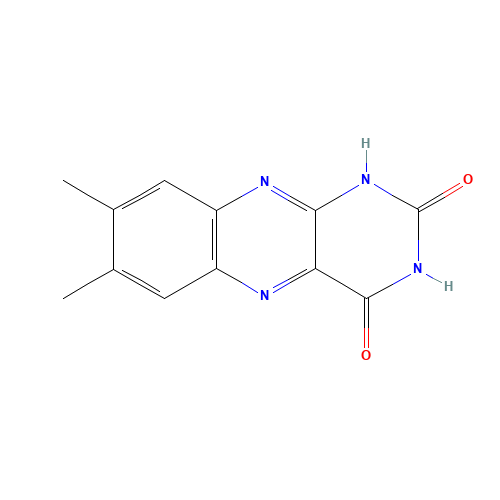1086-80-2 LUMICHROME chemical structure
