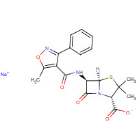1173-88-2 OXACILLIN SODIUM chemical structure