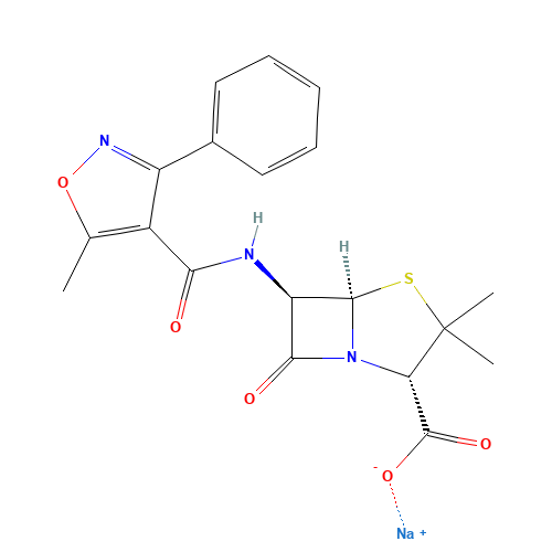 1173-88-2 OXACILLIN SODIUM chemical structure