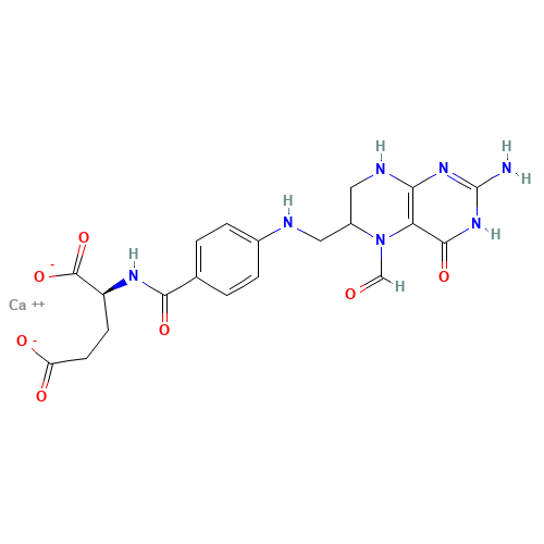 1492-18-8 Calcium folinate chemical structure