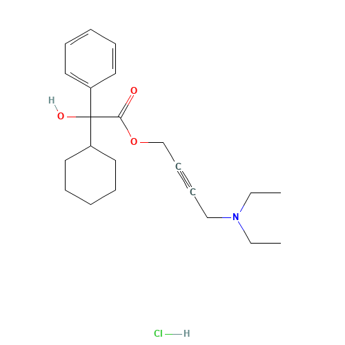 1508-65-2 Oxybutynin hydrochloride chemical structure