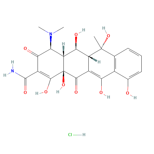 2058-46-0 Oxytetracycline hydrochloride chemical structure
