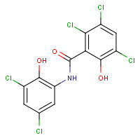 2277-92-1 Oxyclozanide chemical structure