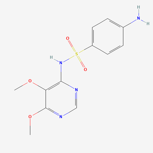 2447-57-6 Sulfadoxine chemical structure