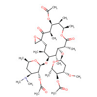 2751-09-9 TROLEANDOMYCIN chemical structure