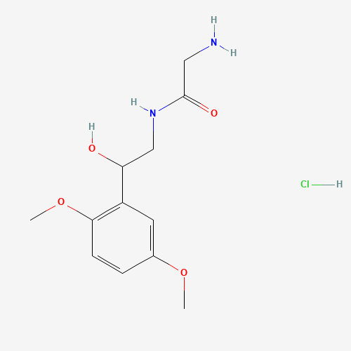 3092-17-9 Midodrine hydrochloride chemical structure