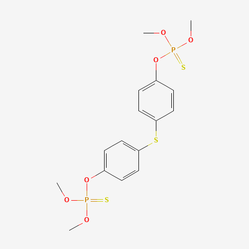 3383-96-8 O,O,O',O'-Tetramethyl O,O'-(thiodi-4,1-phenylene) phosphorothioate chemical structure