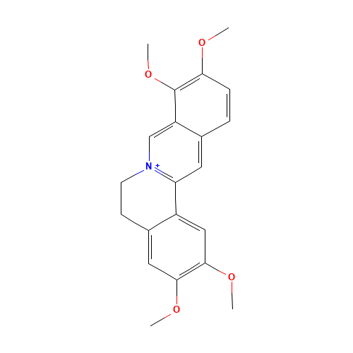 3486-67-7 Palmatine chemical structure