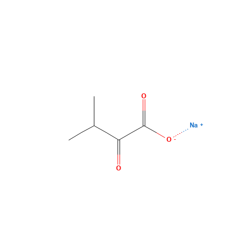 3715-29-5 Sodium 3-methyl-2-oxobutanoate chemical structure