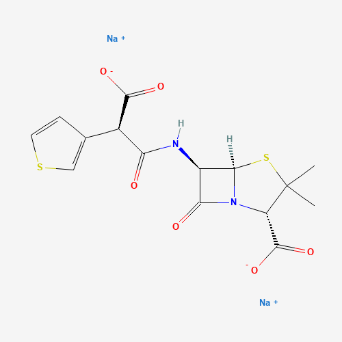 4697-14-7 Ticarcillin disodium salt chemical structure