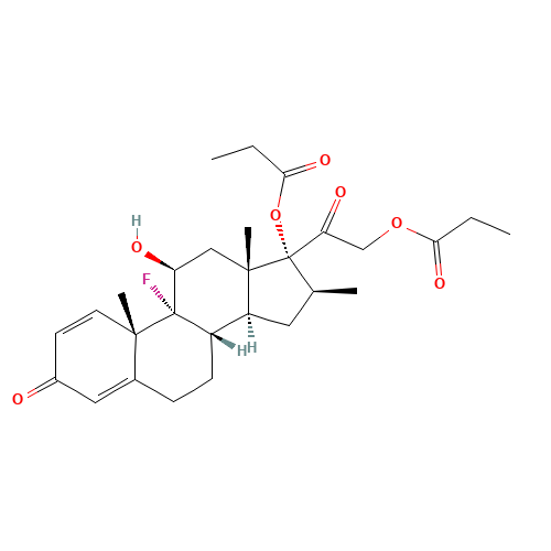 5593-20-4 Betamethasone 17,21-dipropionate chemical structure