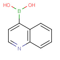 371764-64-6 QUINOLINE-4-BORONIC ACID chemical structure