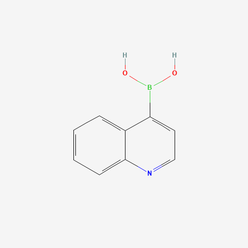 371764-64-6 QUINOLINE-4-BORONIC ACID chemical structure